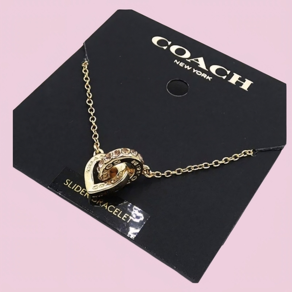 Coach Heart Slider bracelet
